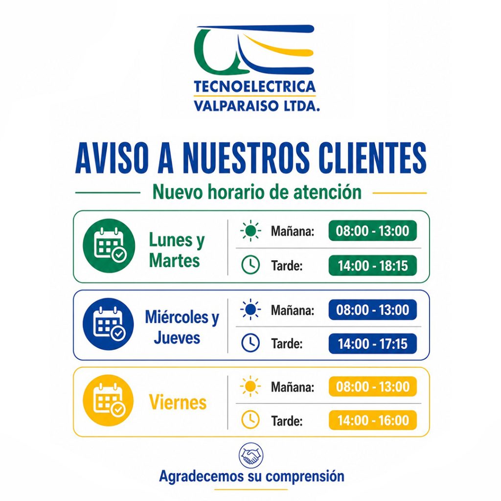 Nuevos horarios de atención al público